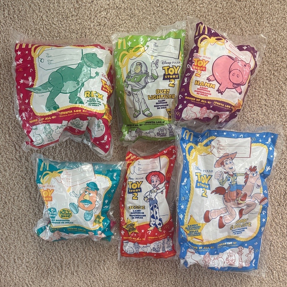 Toy Story 2 McDonald’s Happy Meal Full Set – NIP